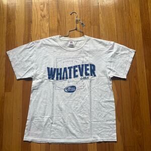 Vintage Bud Light Welcome to Whatever USA T-Shirt Men’s Large Beer Heavy Cotton
